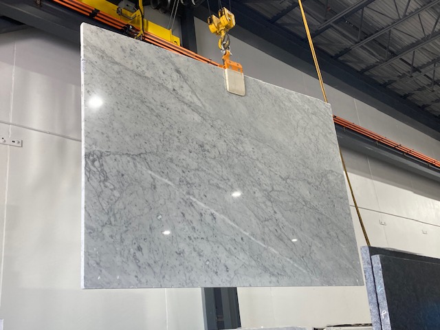 Bianco Carrara 3cm Polished Marble #260511-O (MGO)