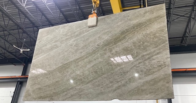 Sky Pearl 3cm Polished Quartzite #260402-O (ZINI)