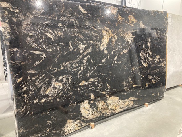 Titanium 3cm Polished Granite #260403-O (EUG)