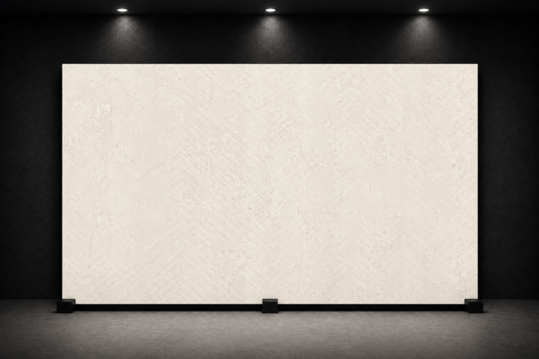 Ecostone Fog Chevron Deco